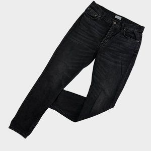 Boyish Billy Skinny Jeans Size 29 The Hustler High Rise Denim Button Fly Black